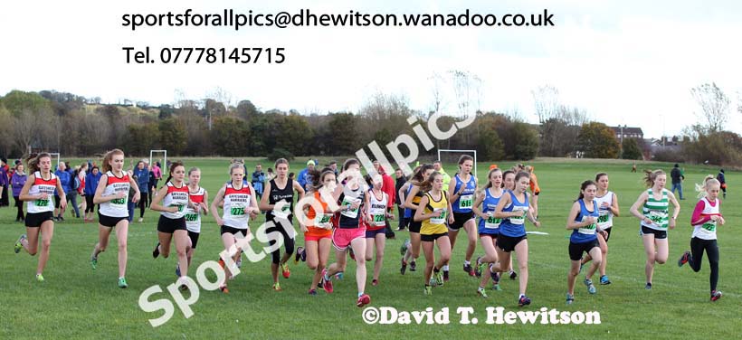 Start of the under-17 and under-20 womens Sherman Cup. Photo: David T. Hewitson/Sports for All Pics